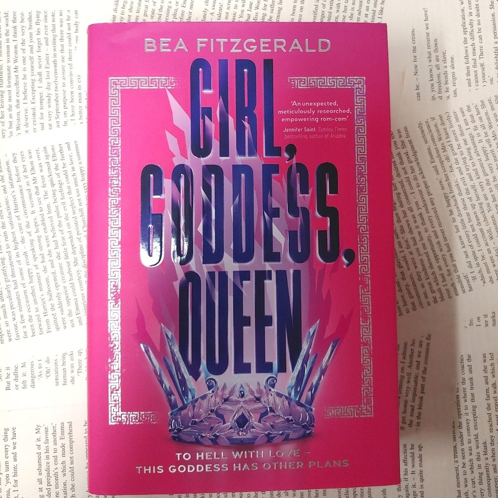 Waterstones edition of Girl Goddess Queen by Bea Fitzgerald